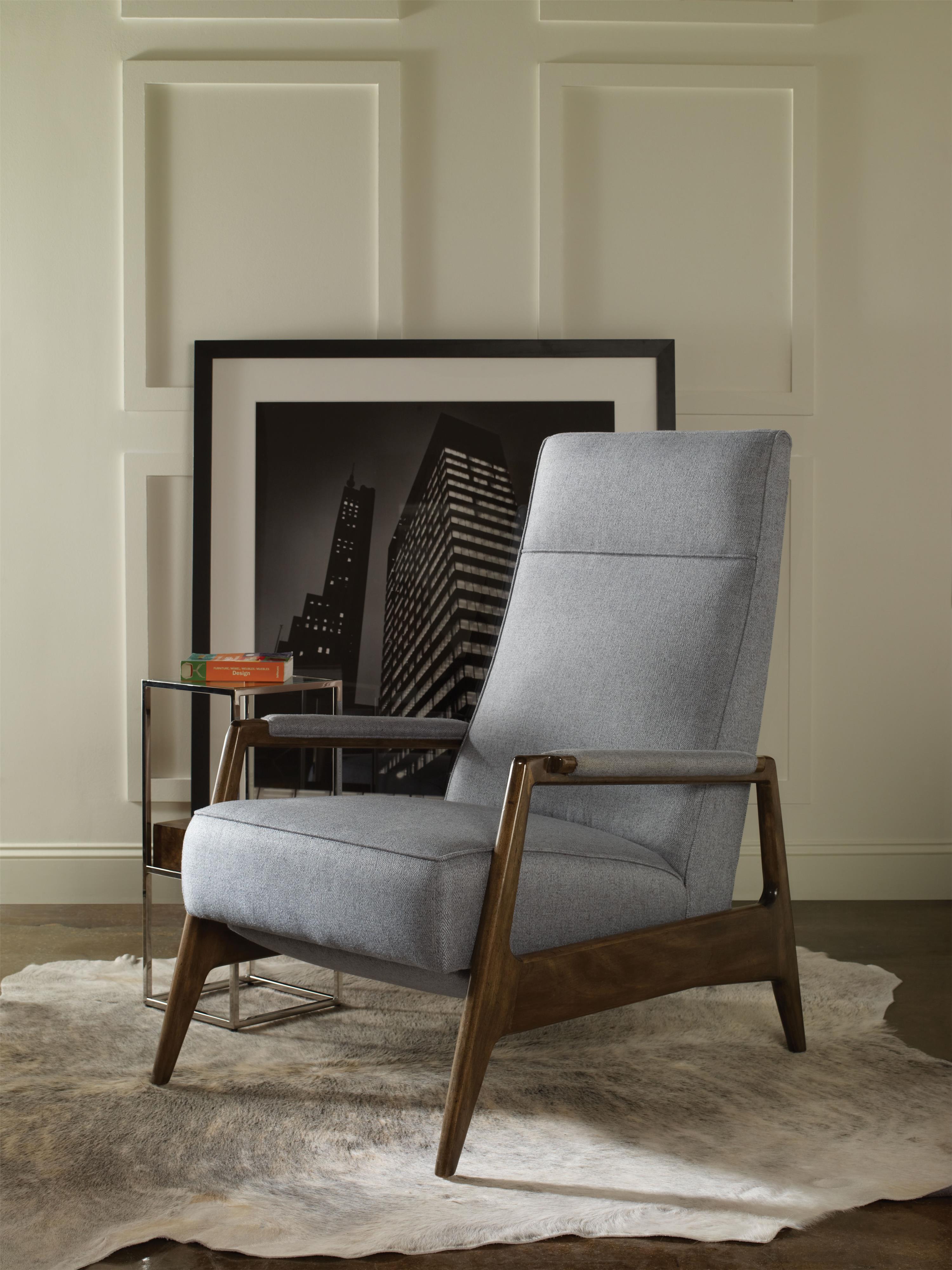 Vanguard Furniture Michael Weiss Contemporary Woodley Recliner with